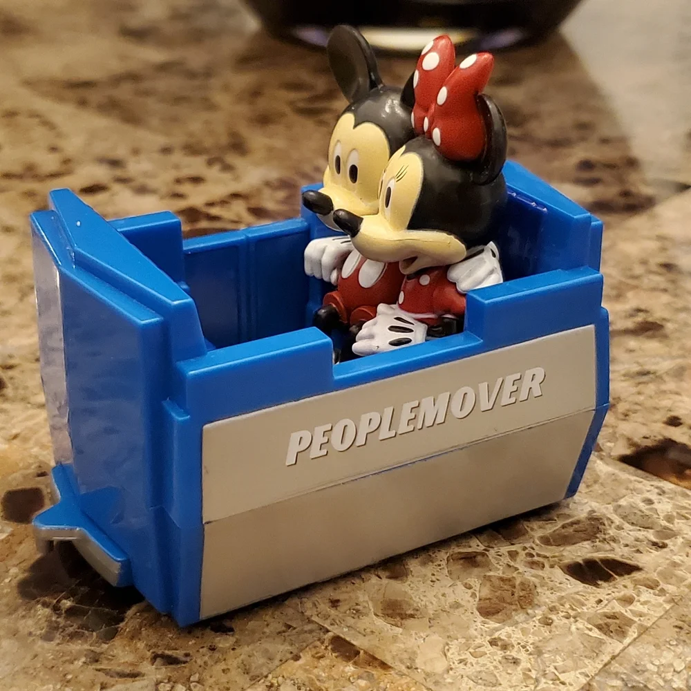Walt Disney World PeopleMover Toy Mickey Minmie People Mover